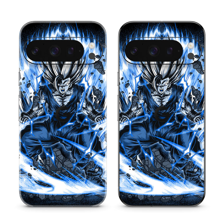 Pixel 10 Pro Artist Series Blue Super Beast Skin