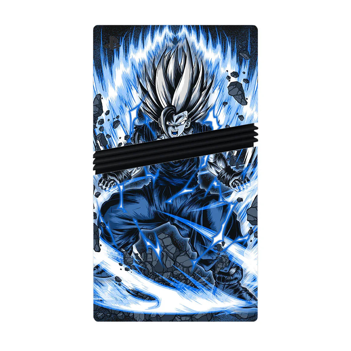 Playstation 5 Pro Artist Series Blue Super Beast Skin