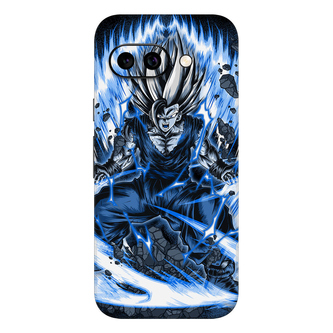 Pixel 9a Artist Series Blue Super Beast Skin