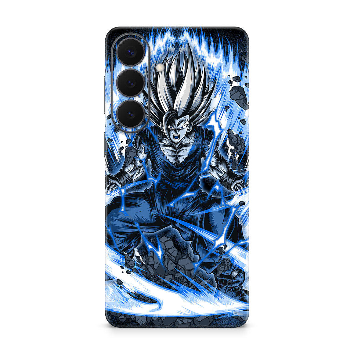 Galaxy S26 Plus Artist Series Blue Super Beast Skin