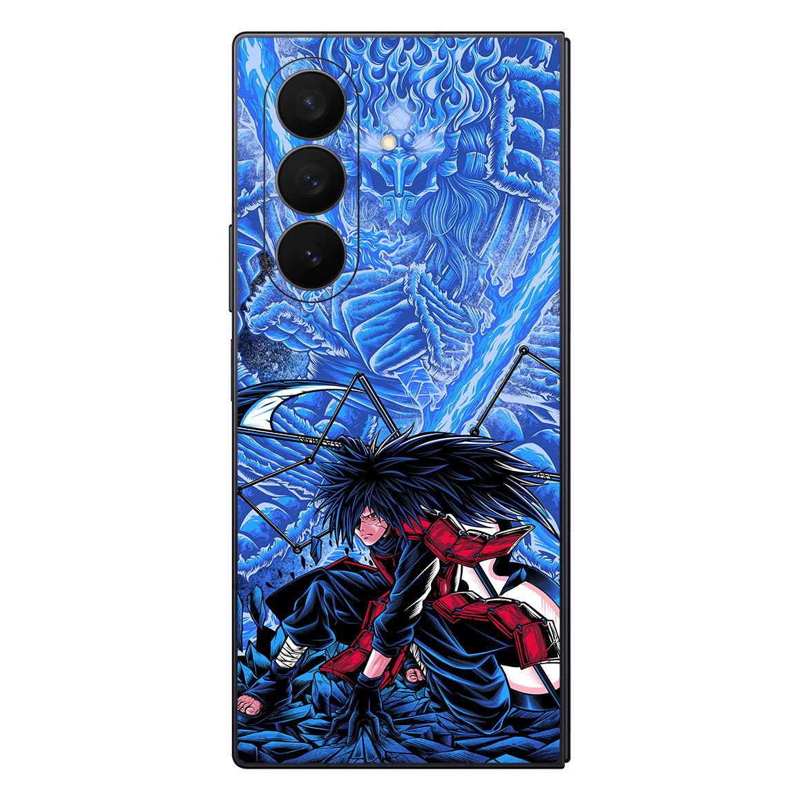 Galaxy Z Fold 7 Artist Series Blue Susanoo Skin