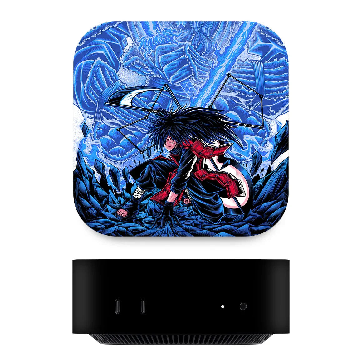 Mac Mini M4 Artist Series Blue Susanoo Skin