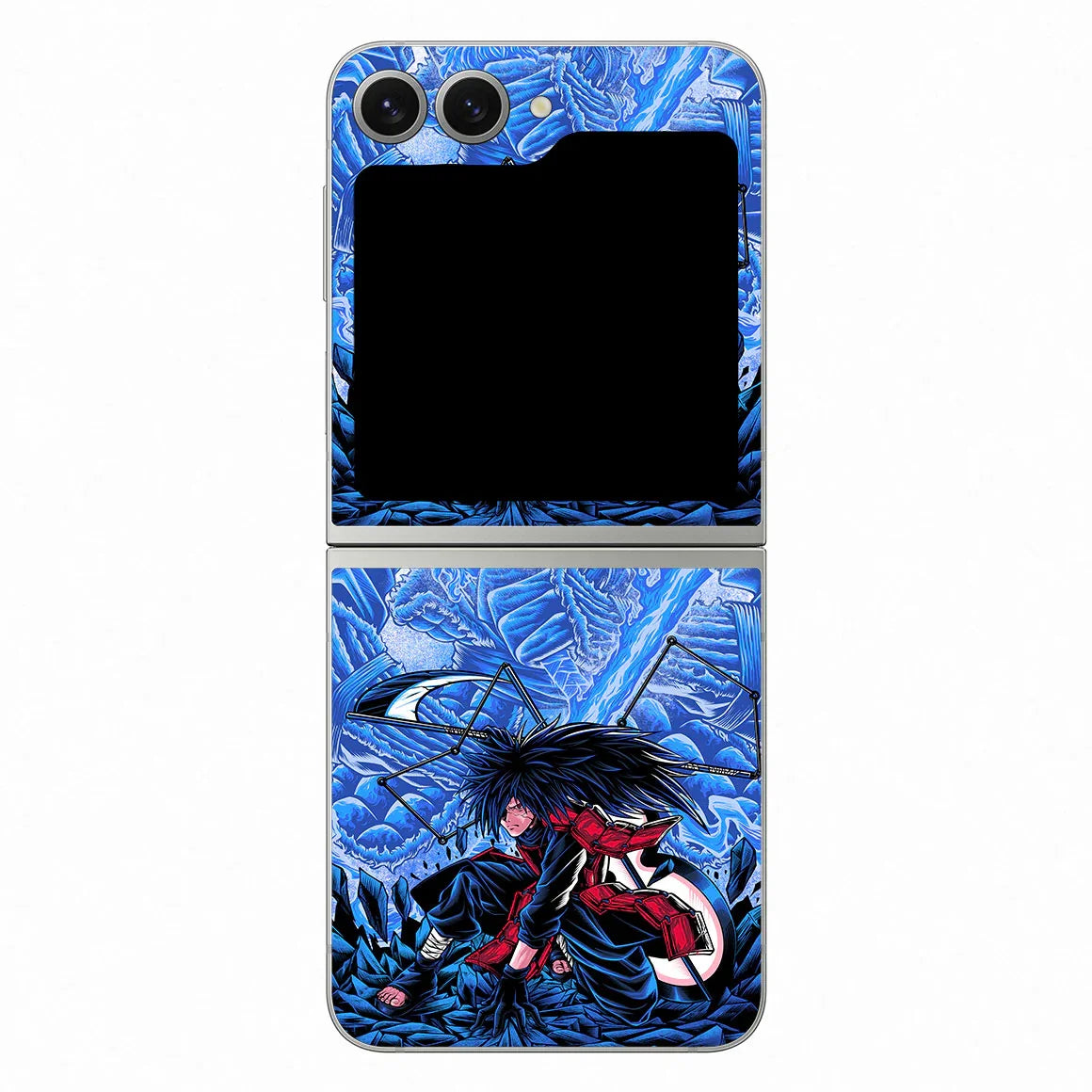 Galaxy Z Flip 6 Artist Series Blue Susanoo Skin