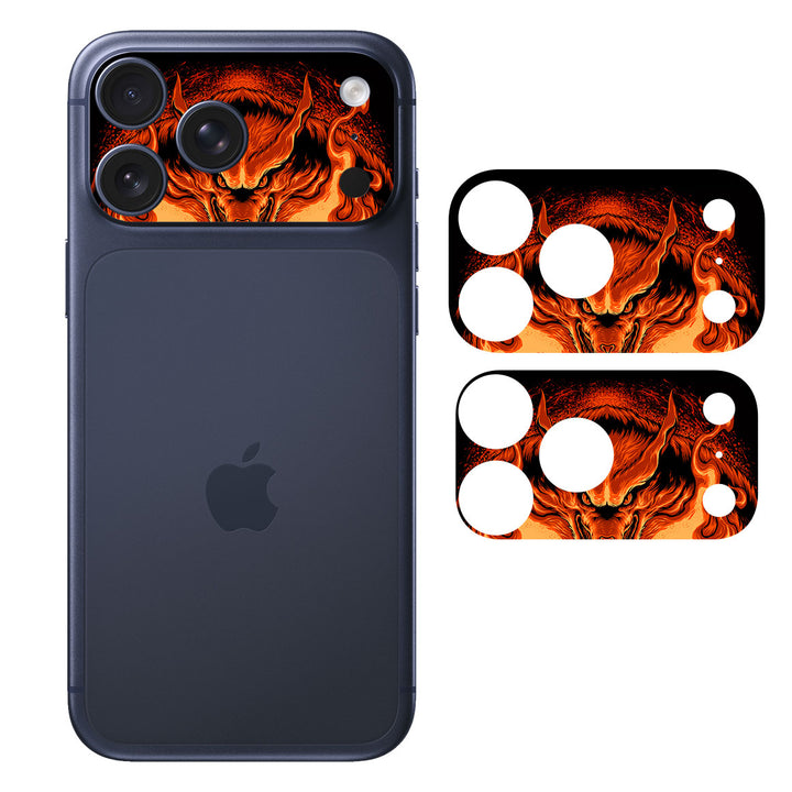 iPhone 17 Pro Max Camera Bar (Plateau) Artist Series Burning Fox