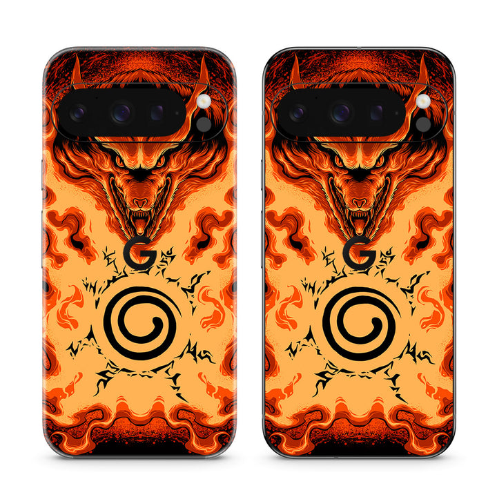 Pixel 10 Pro Artist Series Burning Fox Skin