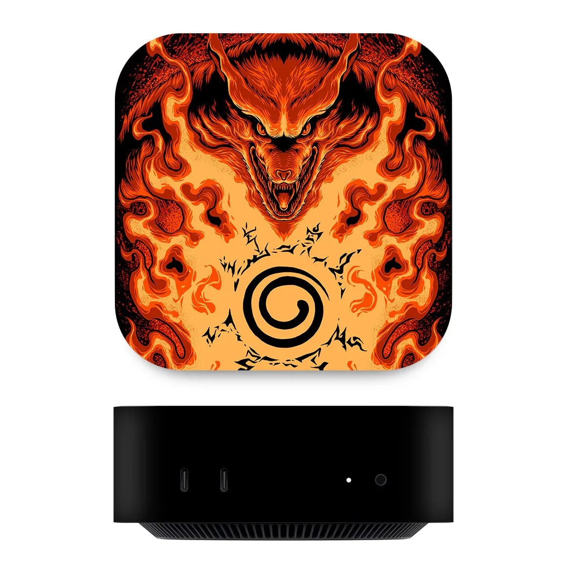 Mac Mini M4 Artist Series Burning Fox Skin