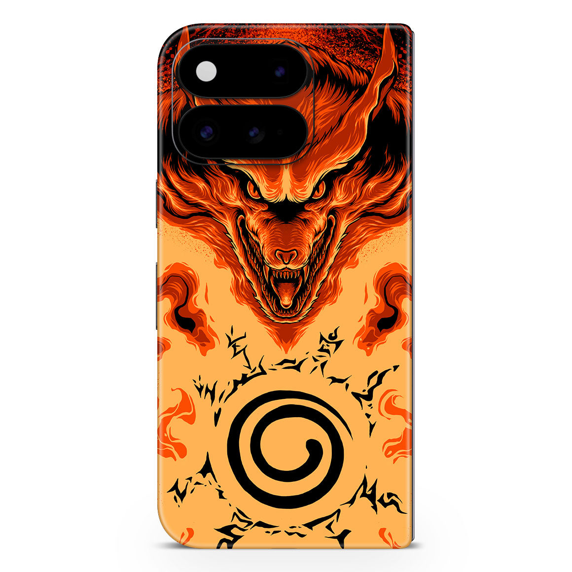 Pixel 11 Pro Fold Artist Series Burning Fox Skin