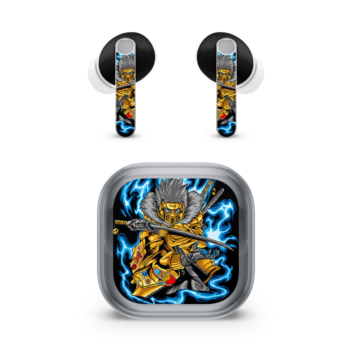 Galaxy Buds4 Pro Artist Series Cyber Ninja Skin