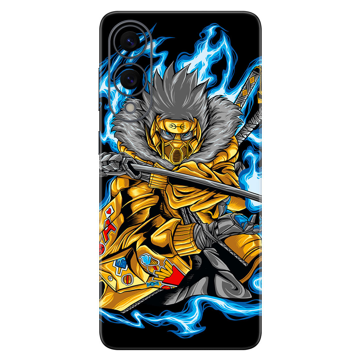 Galaxy S25 Edge Artist Series Cyber Ninja Skin