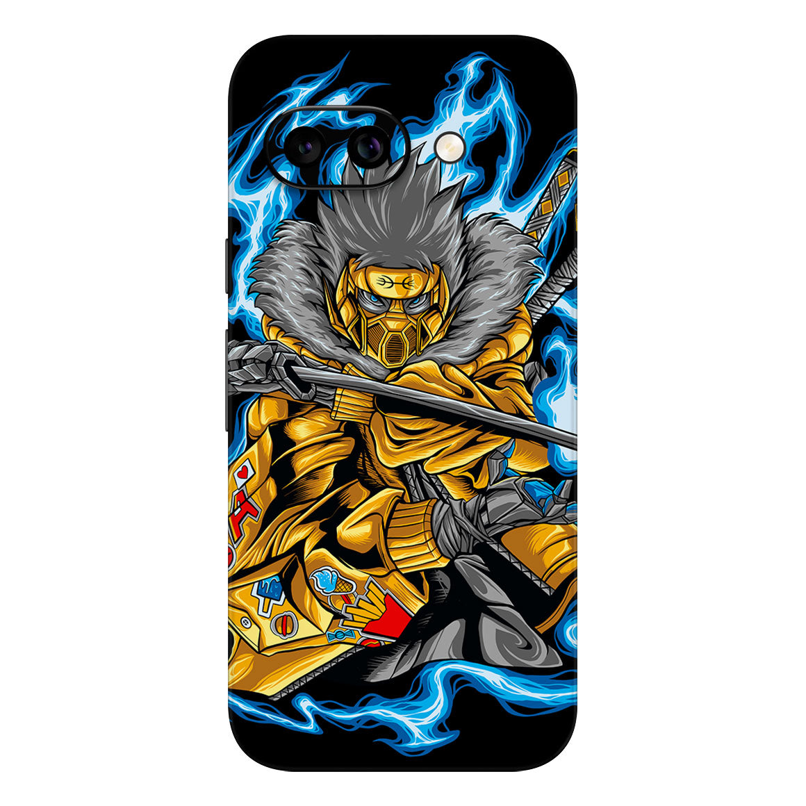 Pixel 9a Artist Series Cyber Ninja Skin