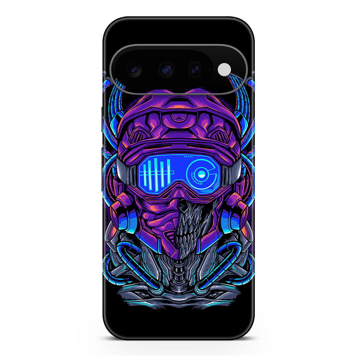 Pixel 11 Artist Series Cyber Skull Skin