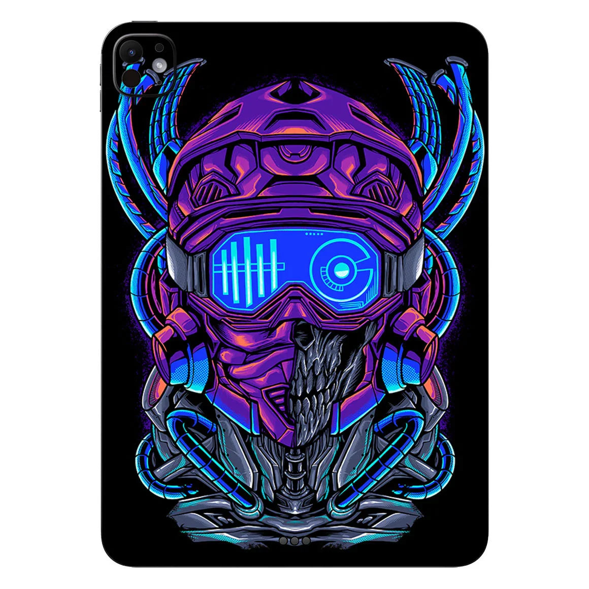 iPad Pro 11" M4 Artist Series Cyber Skull Skin