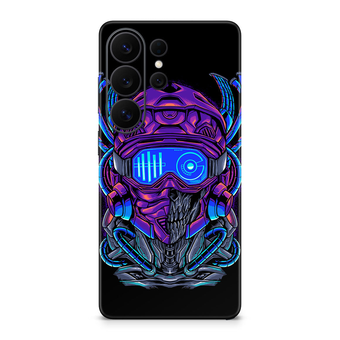 Galaxy S26 Ultra Artist Series Cyber Skull Skin