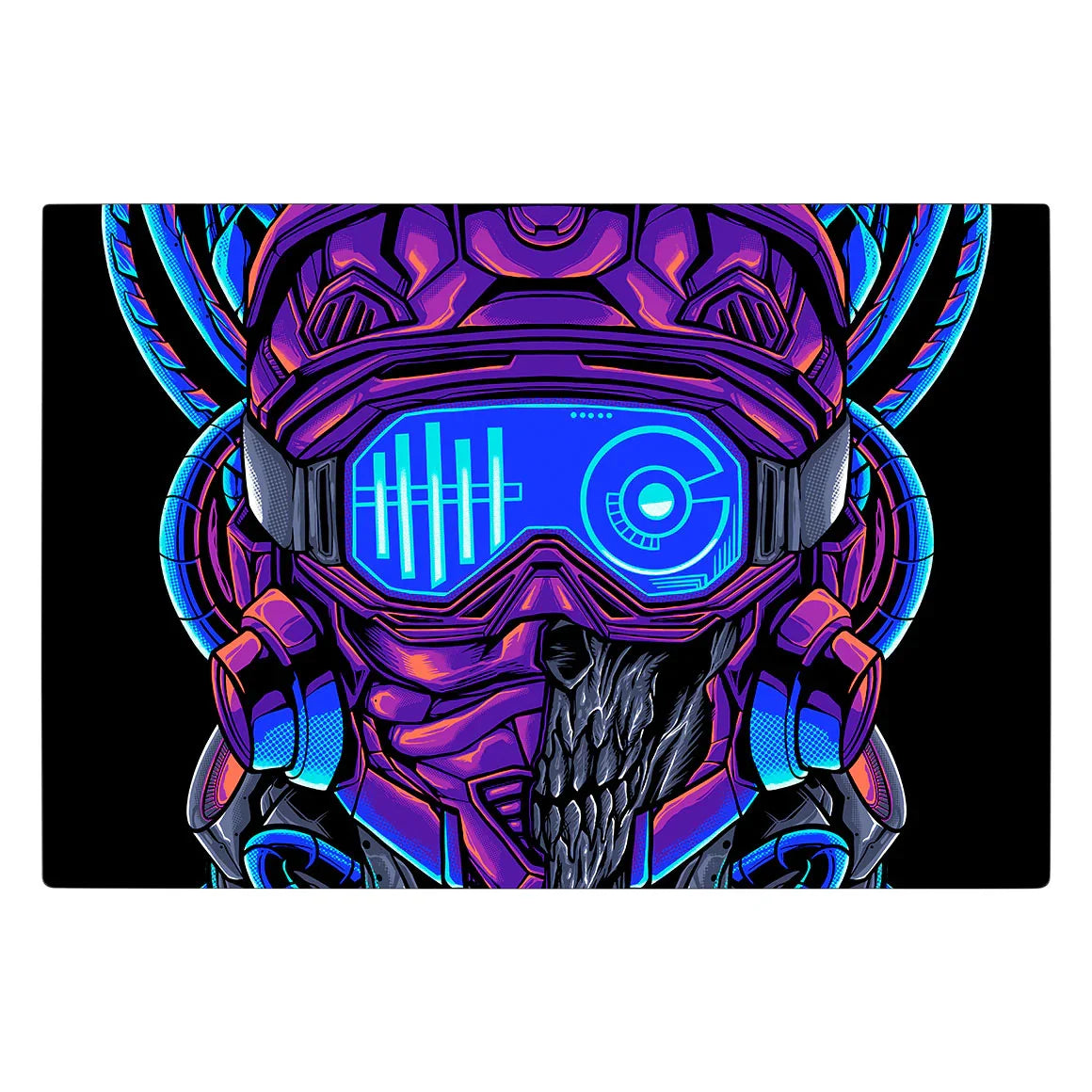 LG Gram 15.6-inch Artist Series Cyber Skull Skin