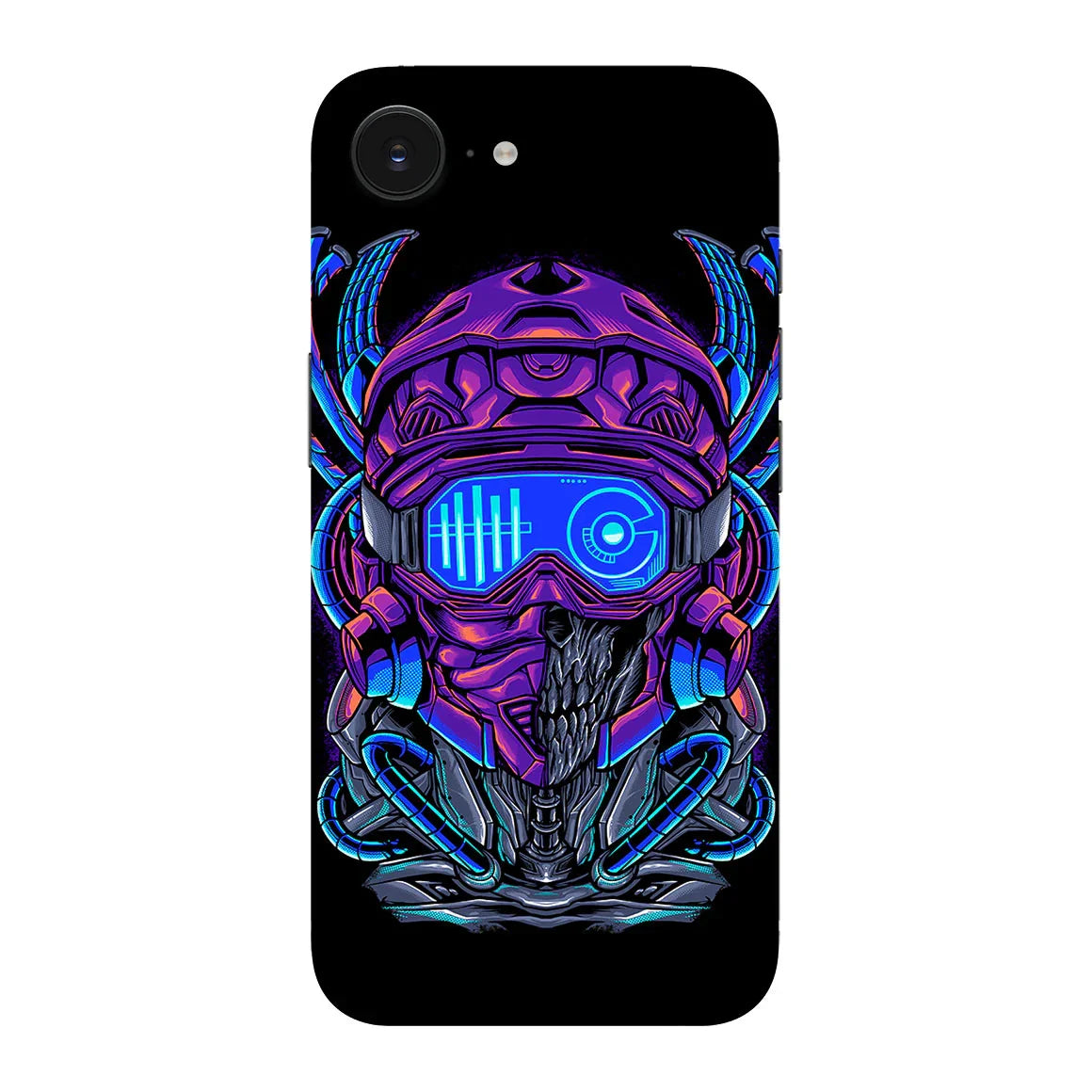 iPhone 16e Artist Series Cyber Skull