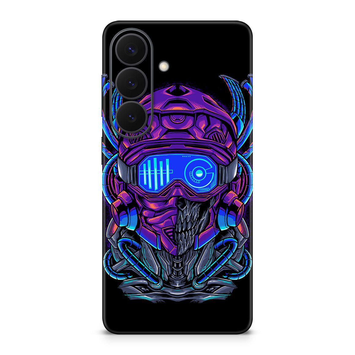 Galaxy S26 Artist Series Cyber Skull Skin