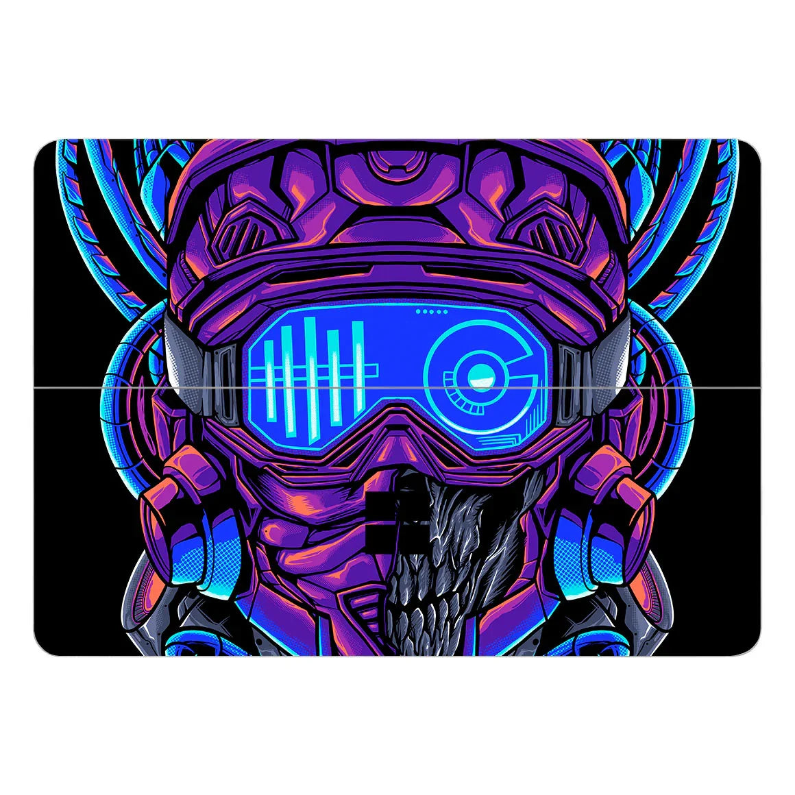 Surface Laptop Studio 2 Artist Series Cyber Skull Skin