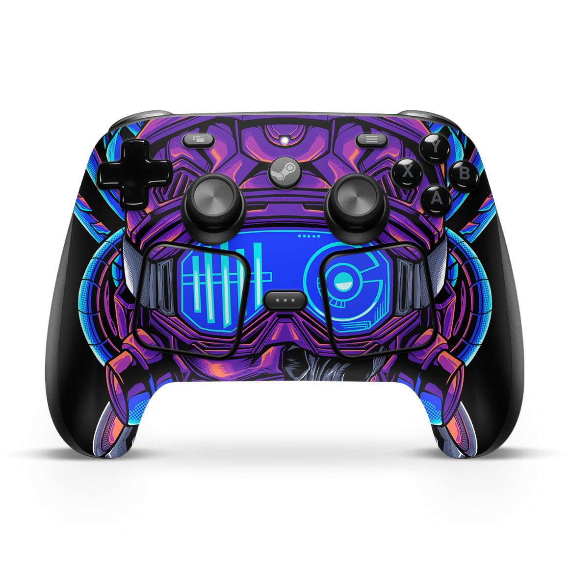 Steam Controller Artist Series Cyber Skull Skin