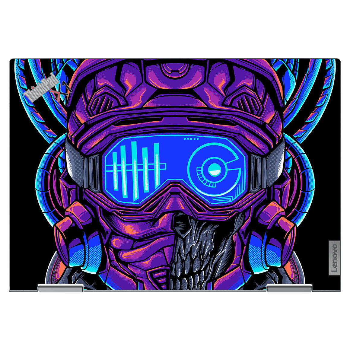 Lenovo ThinkPad X1 Yoga Gen 7 Artist Series Cyber Skull Skin