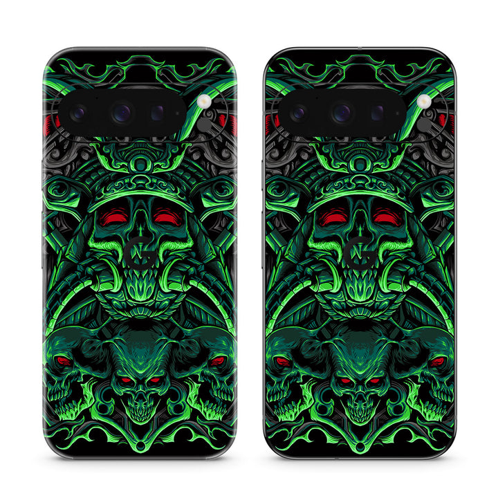 Pixel 10 Pro Artist Series Death Skull Skin