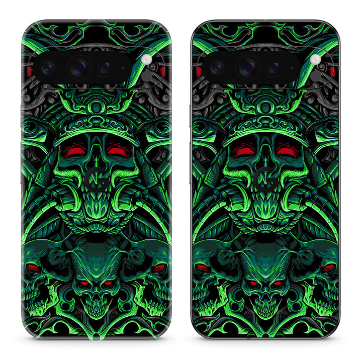 Pixel 10 Pro XL Artist Series Death Skull Skin