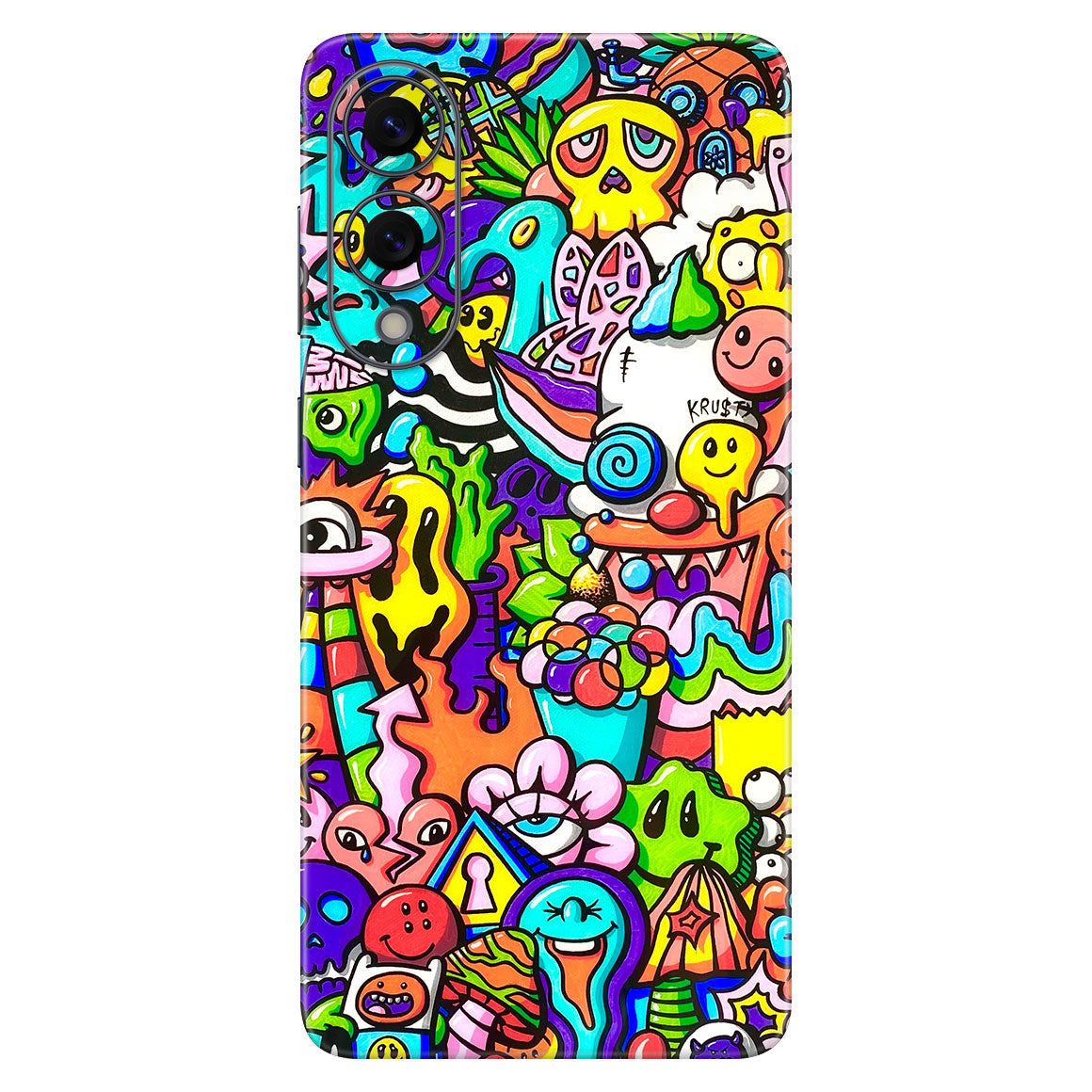 Galaxy S25 Edge Artist Series Doodle Art Skin