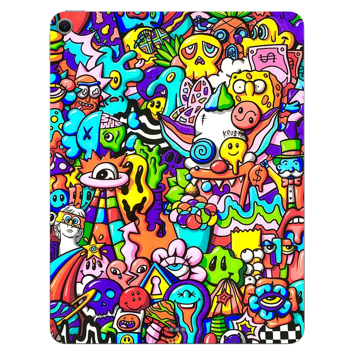 iPad Air 13" M2 Artist Series Doodle Art Skin
