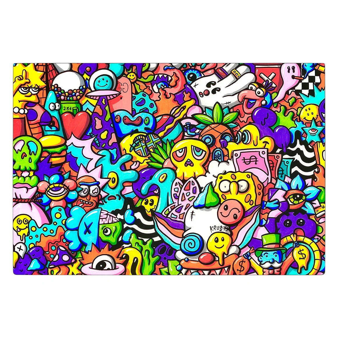 LG Gram 15.6-inch Artist Series Doodle Art Skin