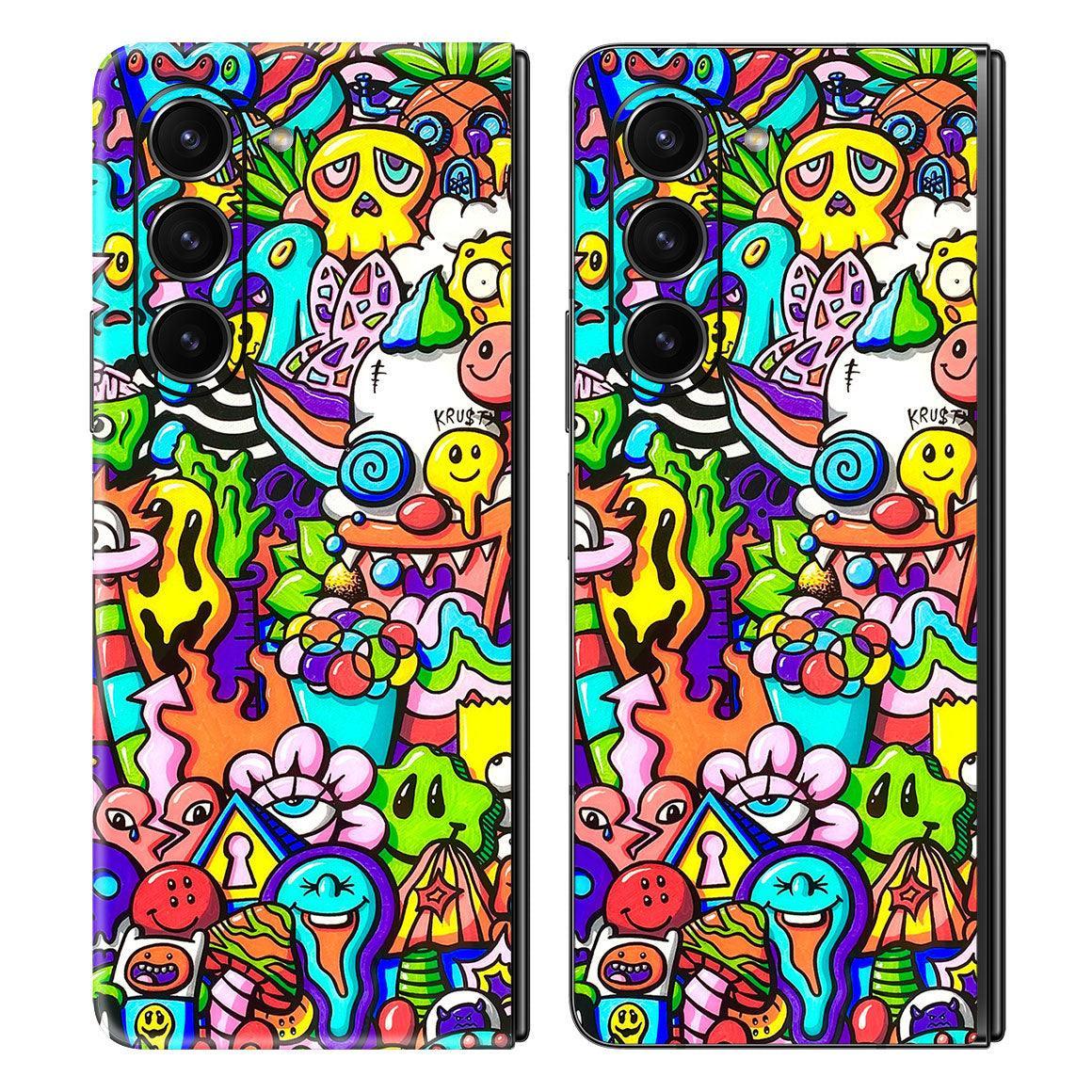 Galaxy Z Fold 5 Artist Series Skins - Slickwraps