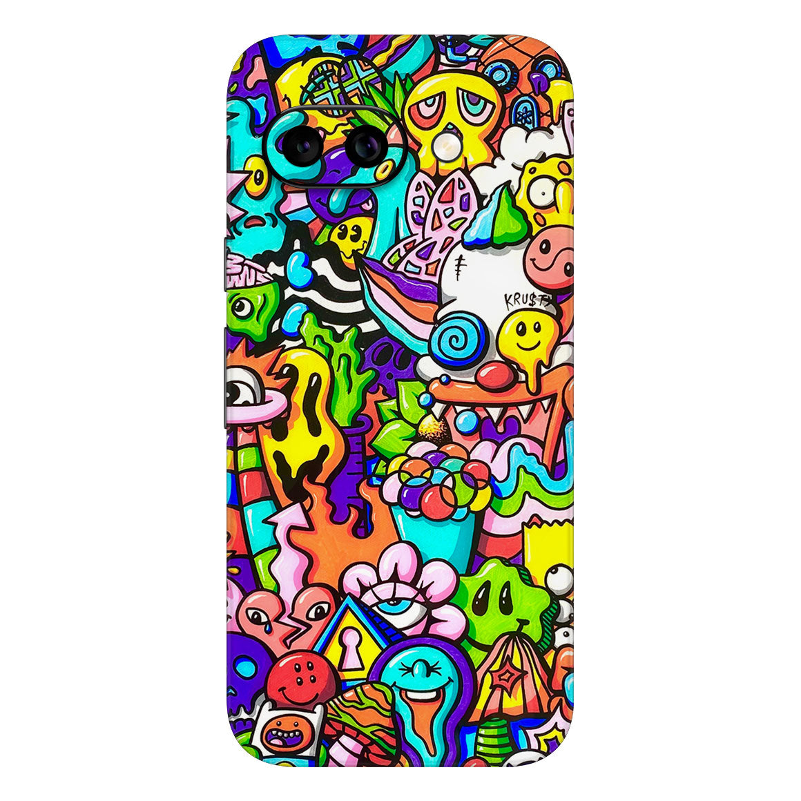 Pixel 9a Artist Series Doodle Art Skin