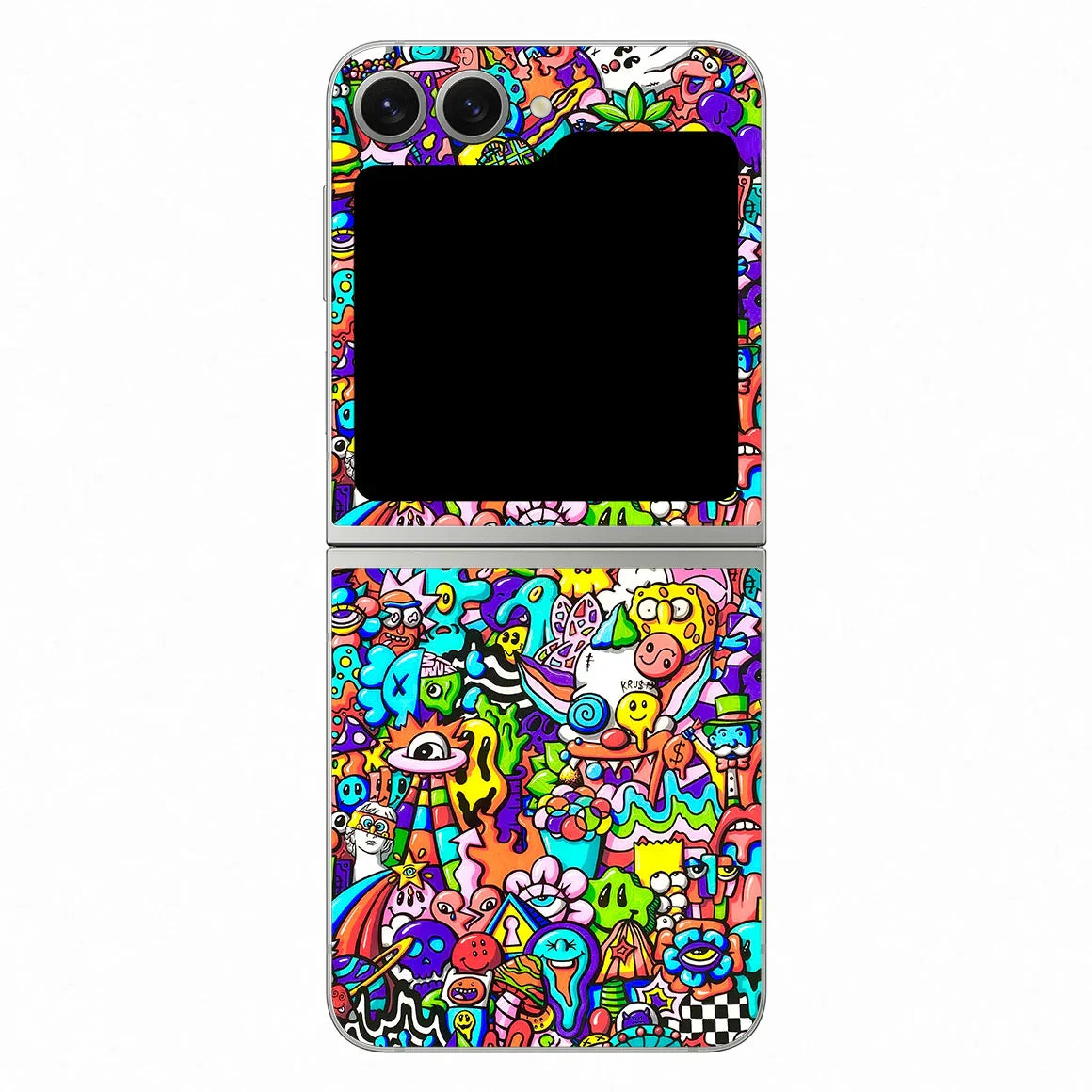 Galaxy Z Flip 6 Artist Series Doodle Art Skin