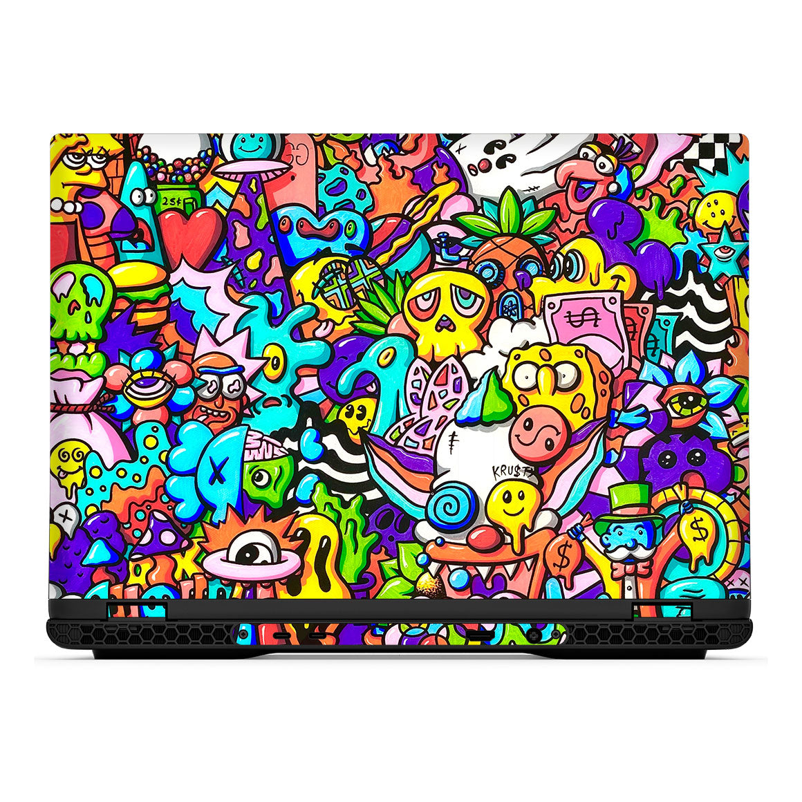Alienware m16 R2 Artist Series Doodle Art Skin