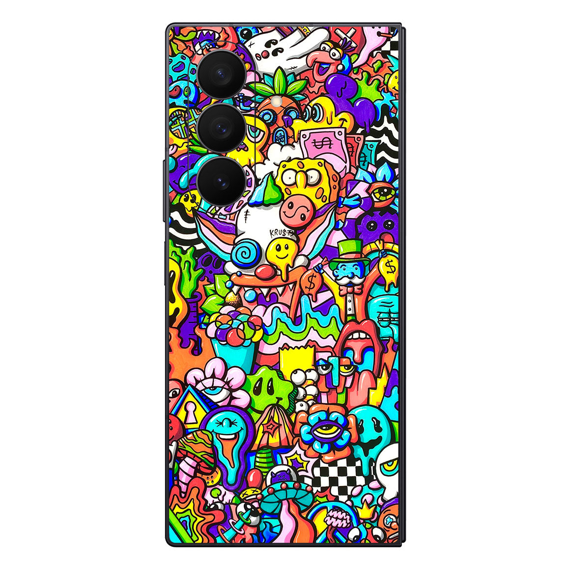 Galaxy Z Fold 7 Artist Series Doodle Art Skin