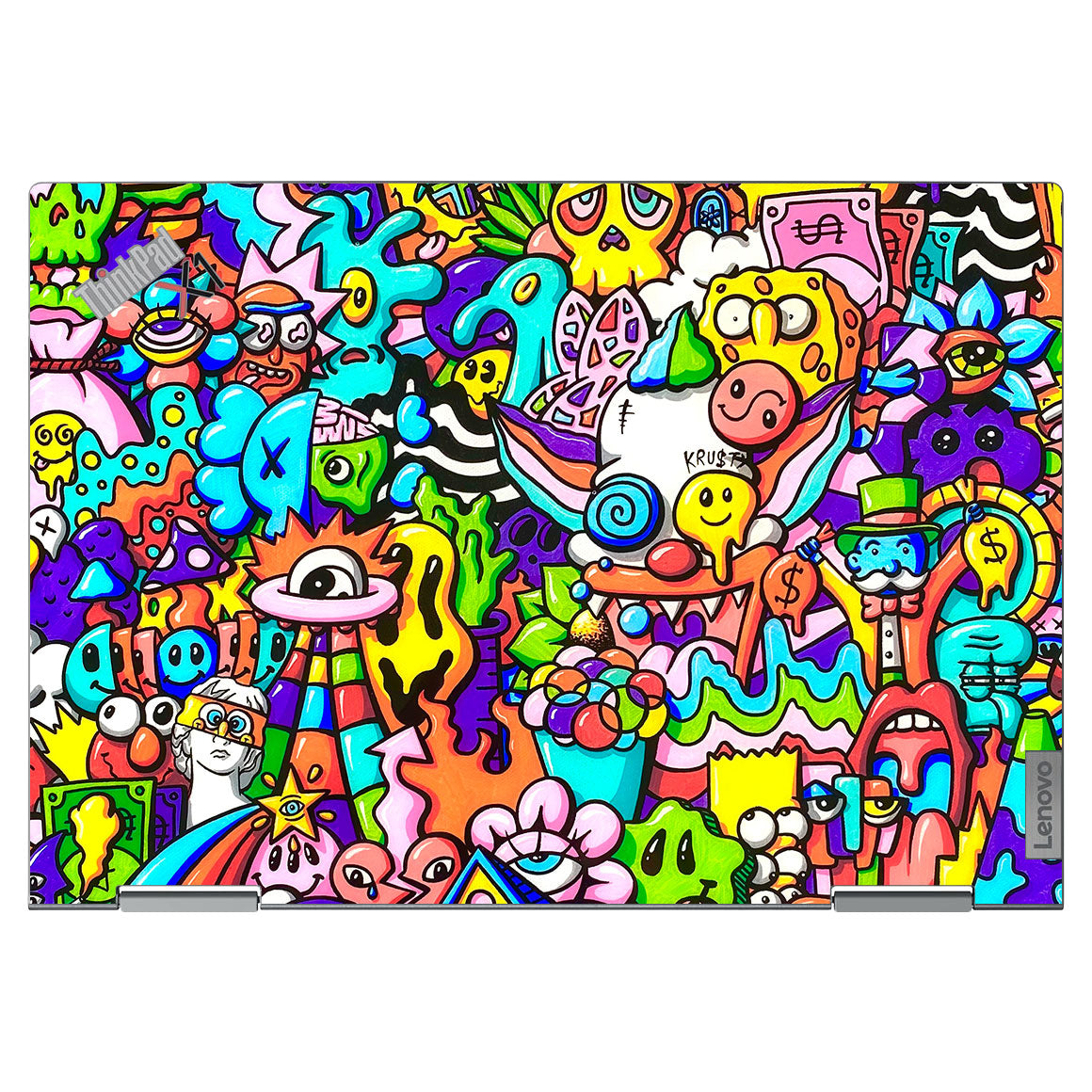 Lenovo ThinkPad X1 Yoga Gen 7 Artist Series Doodle Art Skin