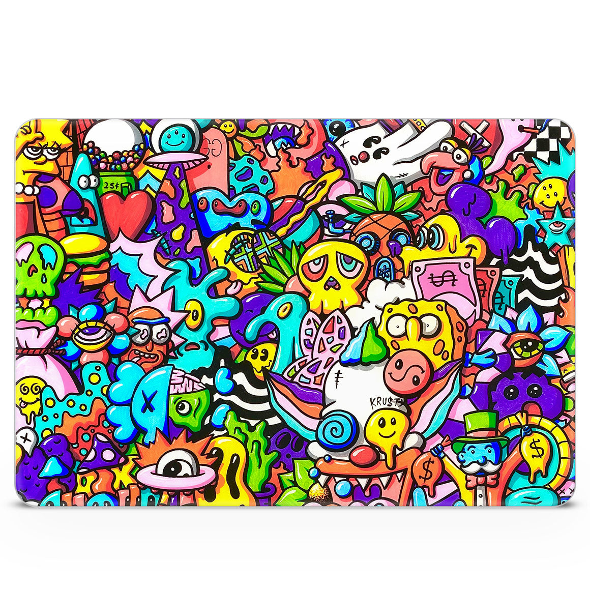 MacBook Neo Artist Series Doodle Art Skin