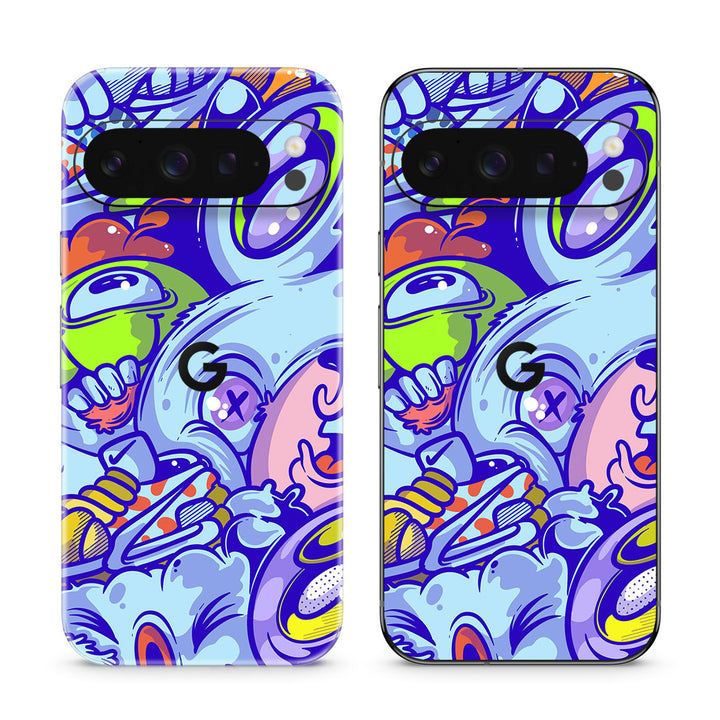 Pixel 10 Pro Artist Series Doodle Skin