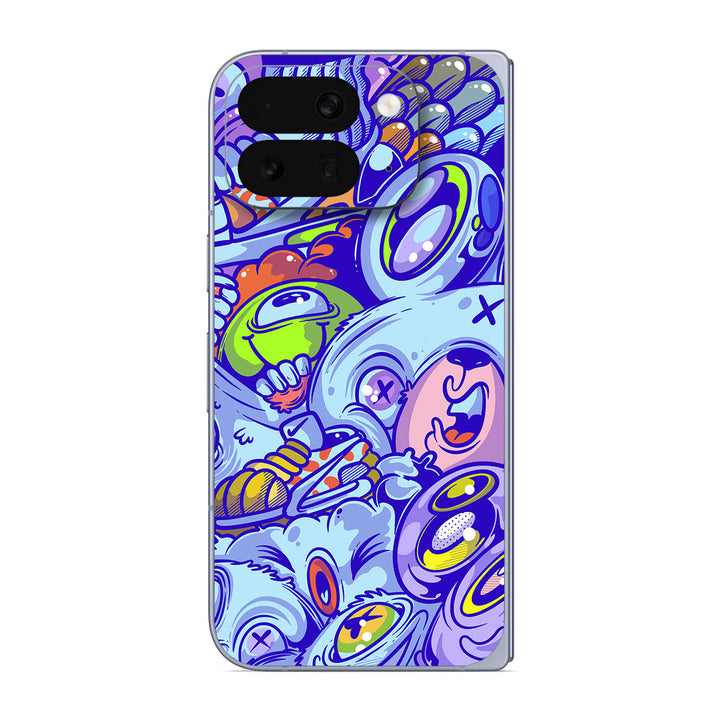 Pixel 10 Pro Fold Artist Series Doodle Skin