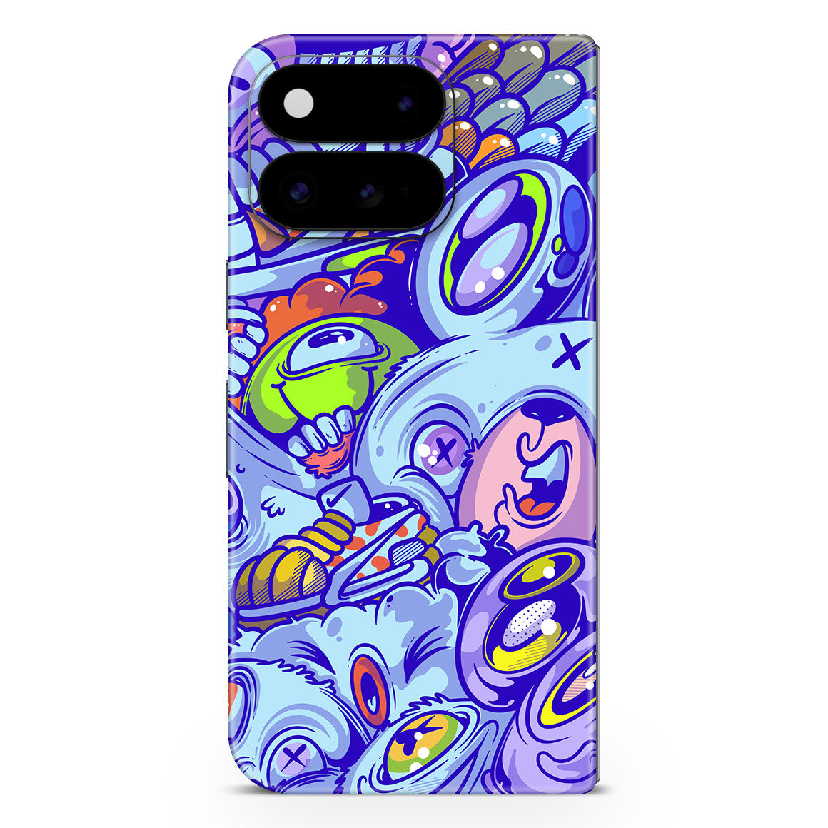 Pixel 11 Pro Fold Artist Series Doodle Skin