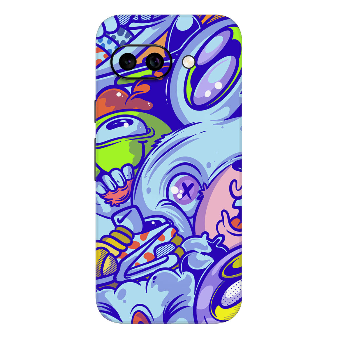 Pixel 9a Artist Series Doodle Skin