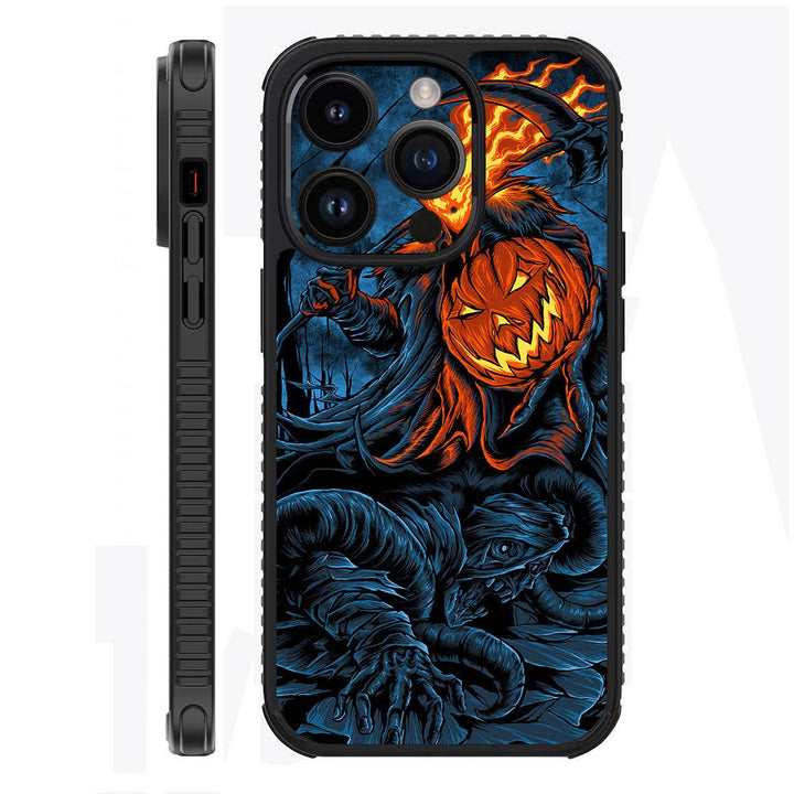iPhone 14 Pro Max Case Artist Series Flaming Pumpkin