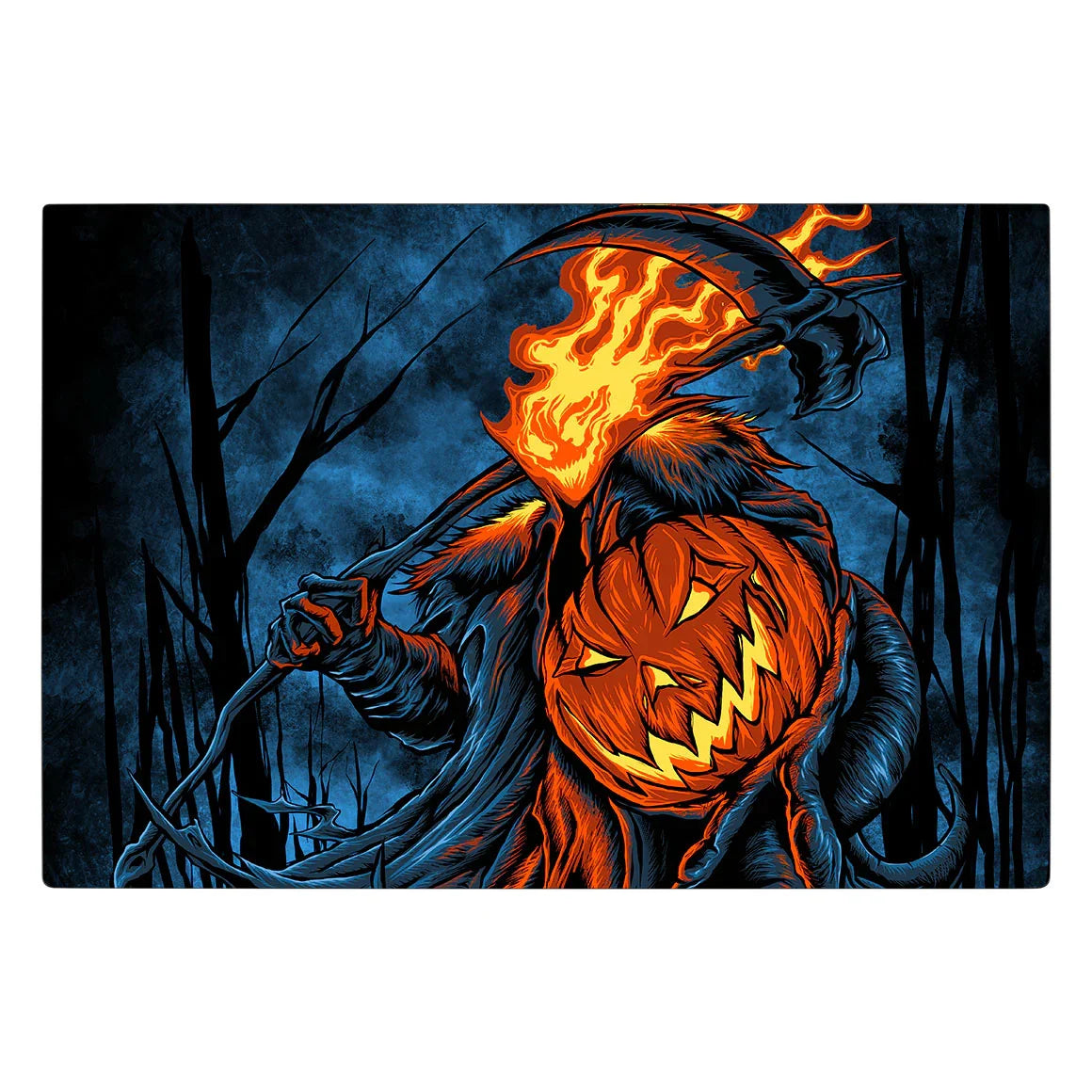 LG Gram 15.6-inch Artist Series Flaming Pumpkin Skin