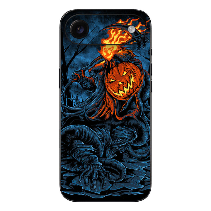 iPhone Air Artist Series Flaming Pumpkin