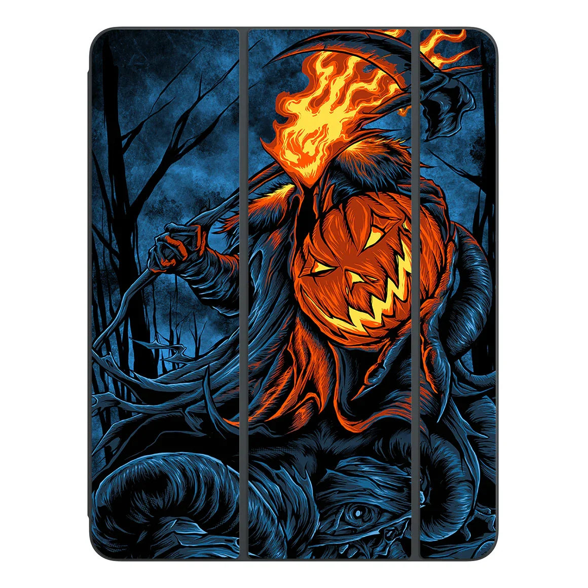 Smart Folio for iPad Pro 13-inch (M4) Artist Series Flaming Pumpkin Skin