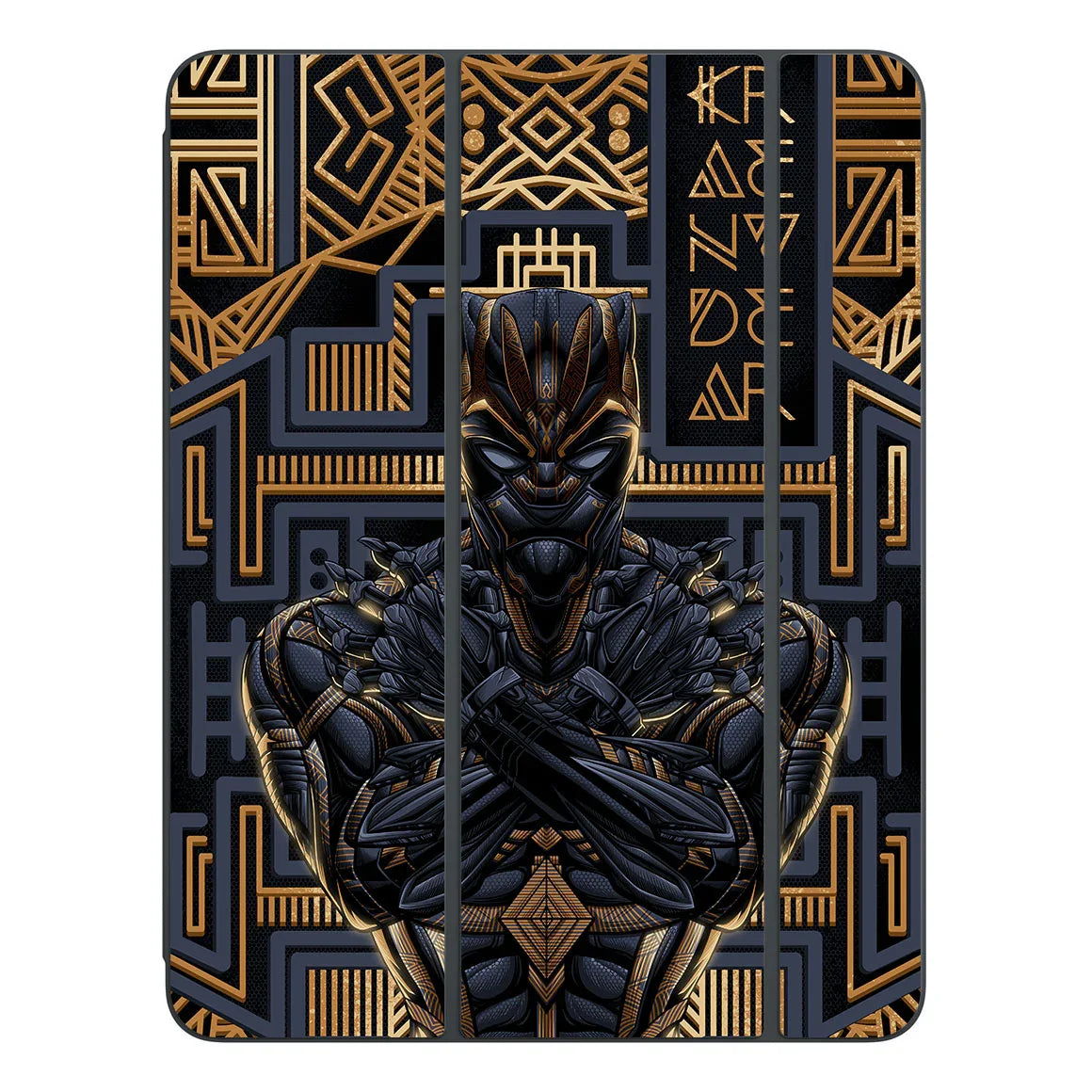 Smart Folio for iPad Pro 13-inch (M4) Artist Series Gold Panther Skin