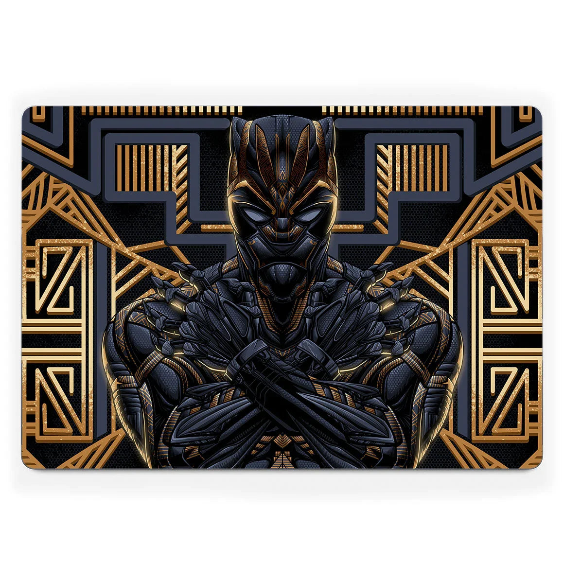 MacBook Pro 16" (2024 M4) Artist Series Gold Panther Skin