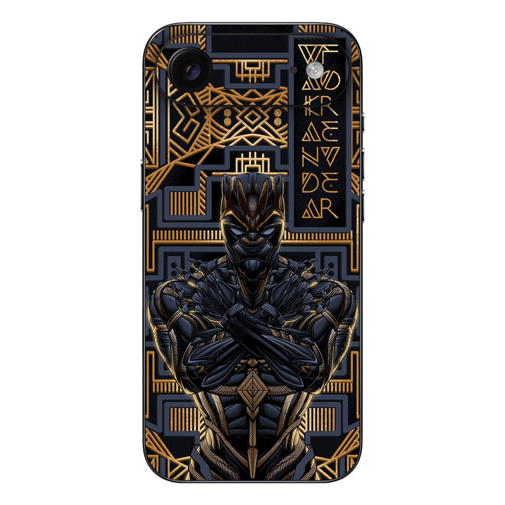 iPhone Air Artist Series Gold Panther