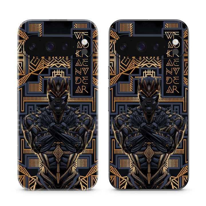 Pixel 10 Pro Artist Series Gold Panther Skin