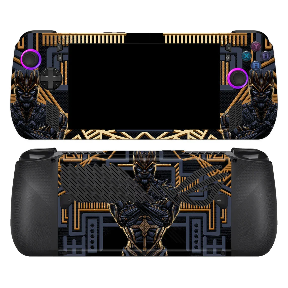 ROG Ally X Artist Series Gold Panther Skin