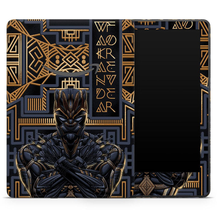 Kindle Paperwhite 6.8" 11th Gen Artist Series Gold Panther Skin