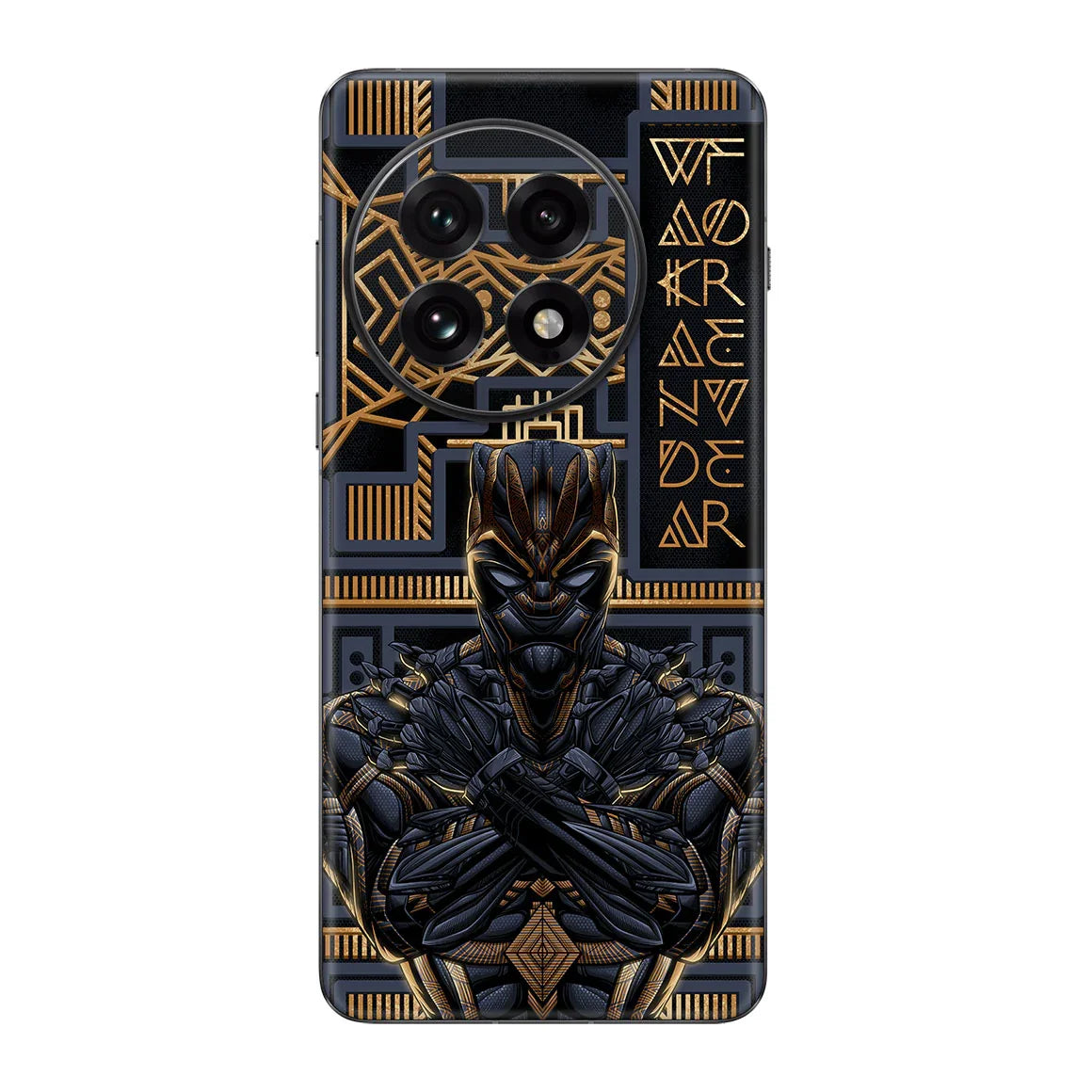 OnePlus 13 Artist Series Gold Panther Skin